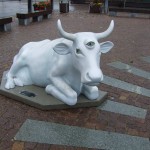 En nog een koe, maar dan in Ventpils