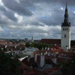 uitzicht over de stad